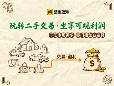 闲鱼蓝海项目,二手交易玩法,市场需求大利润可观