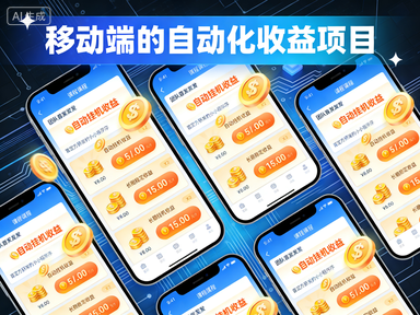 移动端的自动化收益项目,团队自主研发小程序,自动挂机长期稳定收益