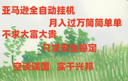 <span style='color:#078a00'>亚马逊全自动浏览挂机</span>