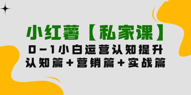 <span style='color:#001aff'>小红薯【私家课】0-1玩赚小红书内容营销,认知篇+营销篇+实战篇(11节课</span>
