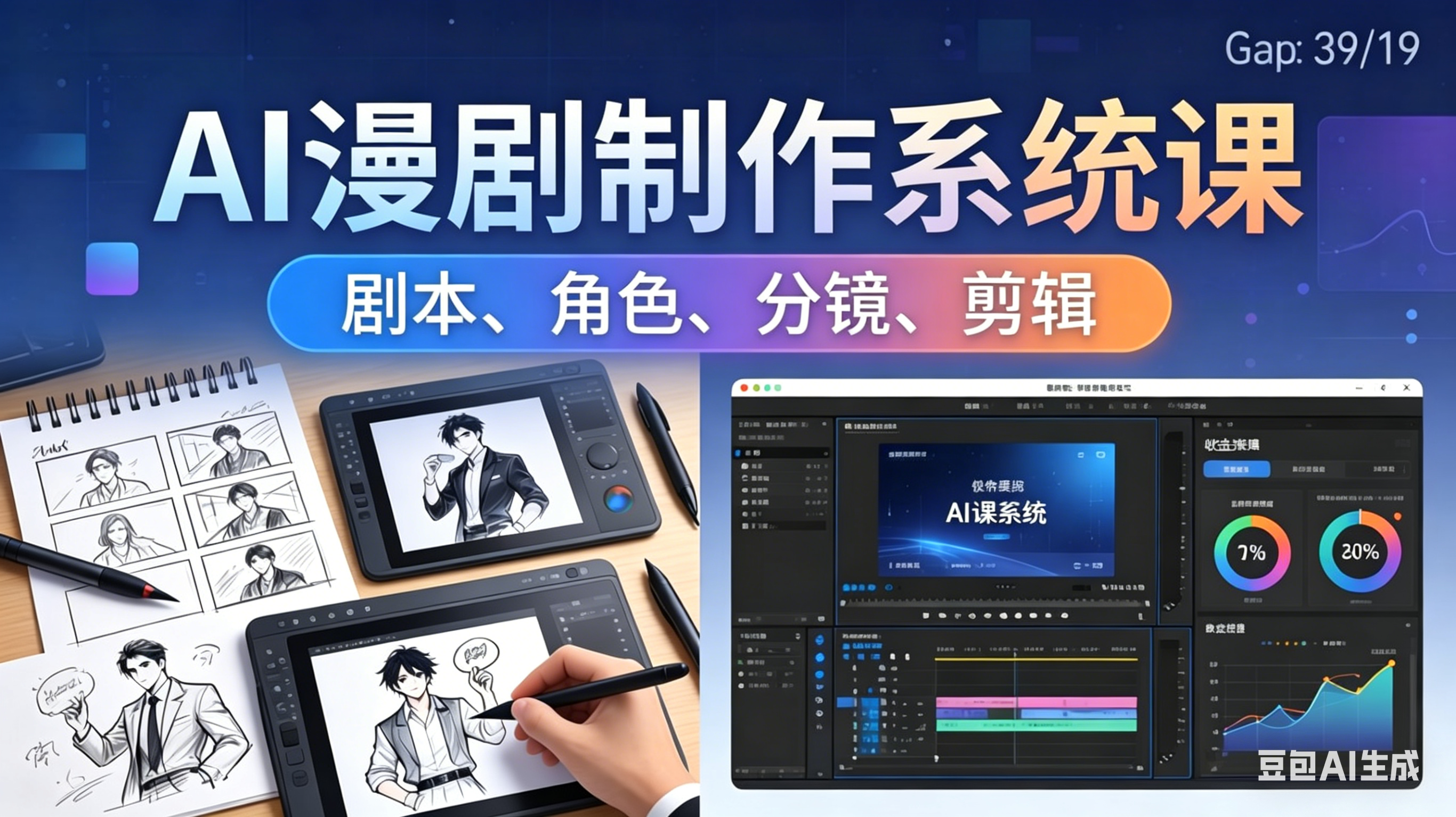 <span style='color:#ff0000'>AI漫剧制作系统课：0基础从0到1学会AI制作，掌握剧本、角色、分镜、剪辑全套技能，轻松做号变现</span>