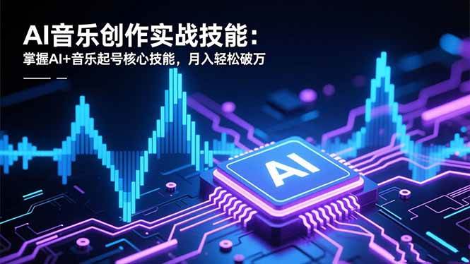（839期）AI音乐创作实战指南：掌握智能编曲核心技巧，打造专业级音乐作品