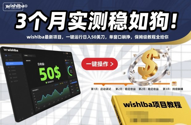 WishLBA项目实测分享:一键运行实现稳定收益,附详细操作指南与经验总结