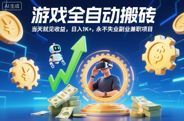 游戏搬砖自动化操作指南:稳定创收兼职方案,长期可行路径解析