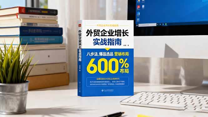 外贸企业持续增长实战策略:八步流程解析、精准选品方法与多元化营销布局指南