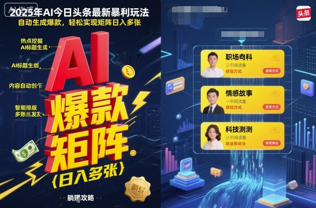 2025年AI内容创作新思路：智能生成优质图文，助力多平台高效运营布局