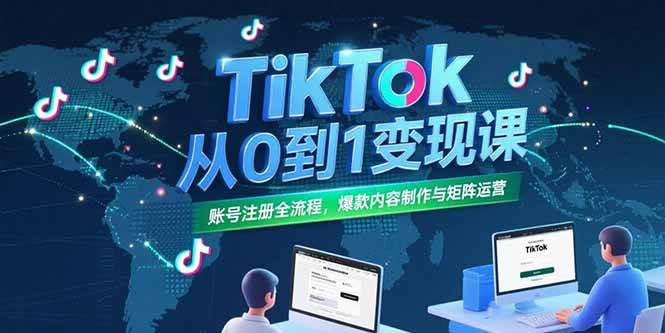 TikTok账号注册全流程解析，爆款内容创作技巧详解，矩阵运营策略实战指南
