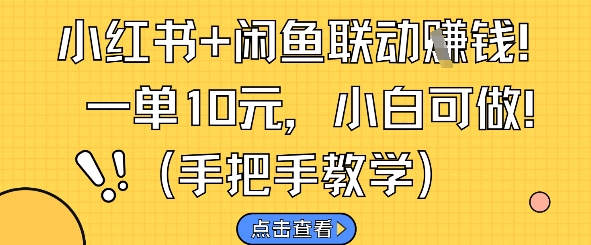 小红书内容引流闲鱼转化,轻松掌握跨平台协作,新手也能快速上手