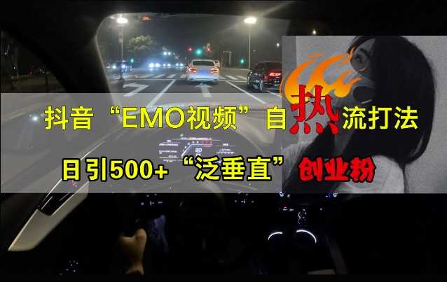 抖音EMO情绪视频创作指南：精准吸引潜在创业者，实现稳定粉丝增长