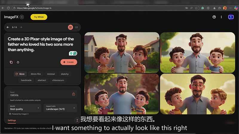 AI电影制作全流程解析：从ChatGPT编剧到Suno配乐与Veo生成，附Nano Banana实用教程，提供中英字幕。（10）