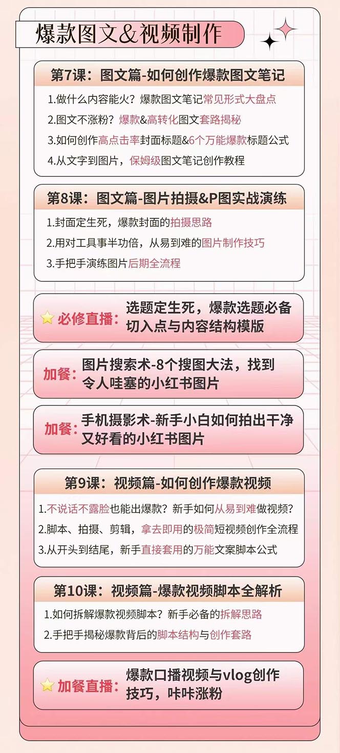 (10666期)小红书特训营12期:从定位 到起号、到变现全路径带你快速打通爆款任督二脉(4) (10666期)小红书特训营12期:从定位 到起号、到变现全路径带你快速打通爆款任督二脉(4)
