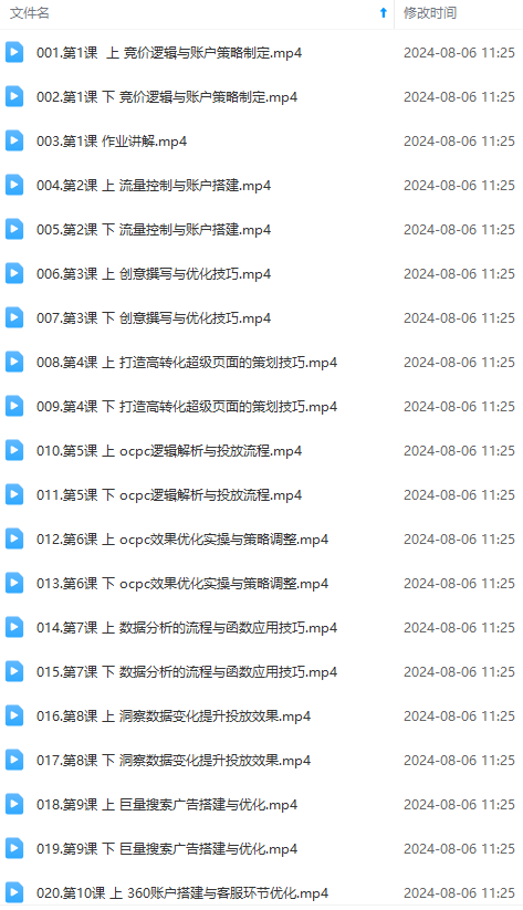 最新真实账户实战竞价教学，从新手到进阶，从后台操作到数据优化（2）