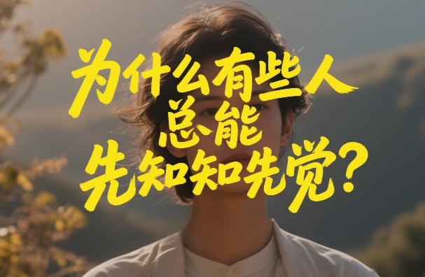 先知先觉者洞察力、信息差与认知优势、如何掌握未来先机