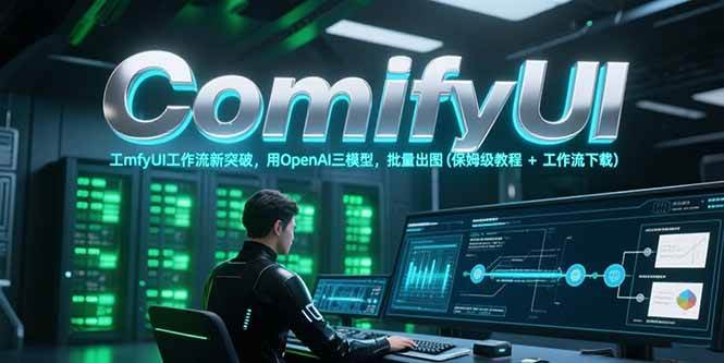 (15191期)ComfyUI工作流新突破,用OpenAI三模型,批量出图(保姆级教程+工作流下载)