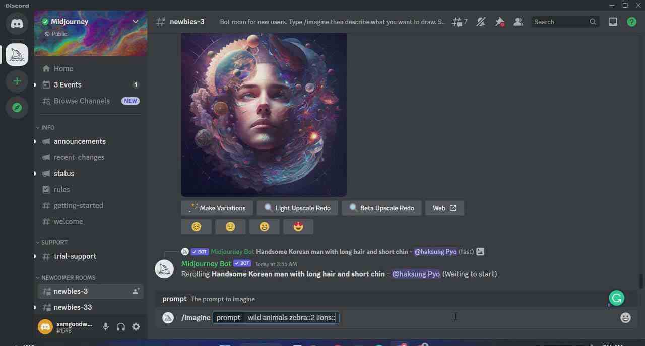 （9643期）Midjourney AI人工智能艺术图片从入门到高级创作教程-34节课-中英字幕（3）