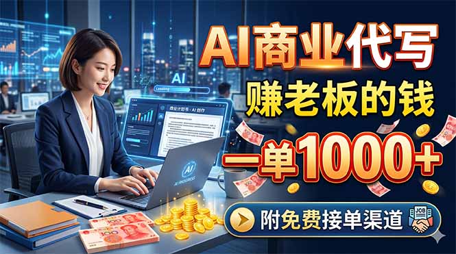 AI代写服务，专攻老板需求，免费渠道解