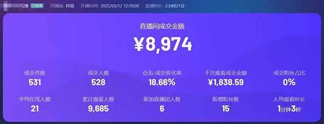 (14285期)无露脸读稿直播项目玩法教程,普通人直播带货新风口零门槛实操指南,抖音破价直播流量密码解析(3) (14285期)无露脸读稿直播项目玩法教程,普通人直播带货新风口零门槛实操指南,抖音破价直播流量密码解析(3)