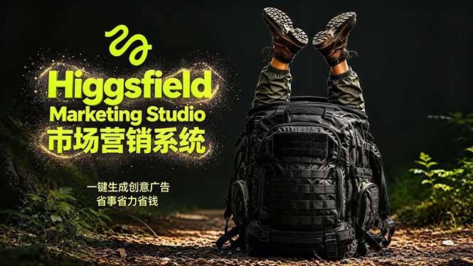 <span style='color:#ff0000'>AI广告工作流实战：从脚本到画面用Higgsfield完成，商家也能做品牌视频，省万元成本！附提示词</span>