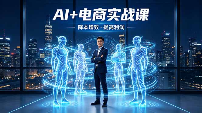 <span style='color:#a100e0'>AI+电商实战课,1人+N个AI 智能体,把SOP变AI员工,实现降本增效提高利润</span>