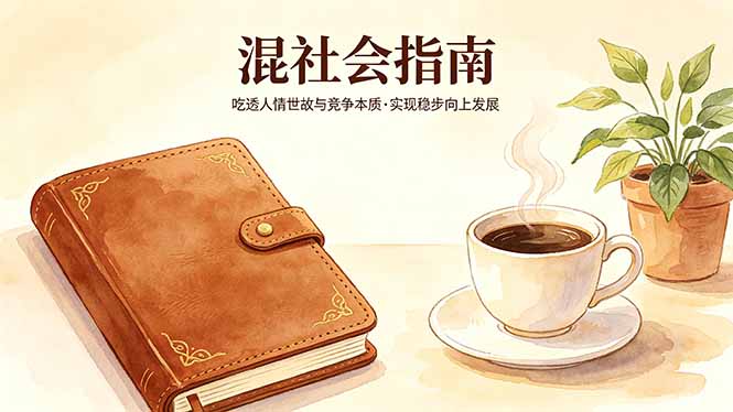 <span style='color:#078a00'>付费文章:混社会指南,吃透人情世故与竞争本质,实现稳步向上发展</span>