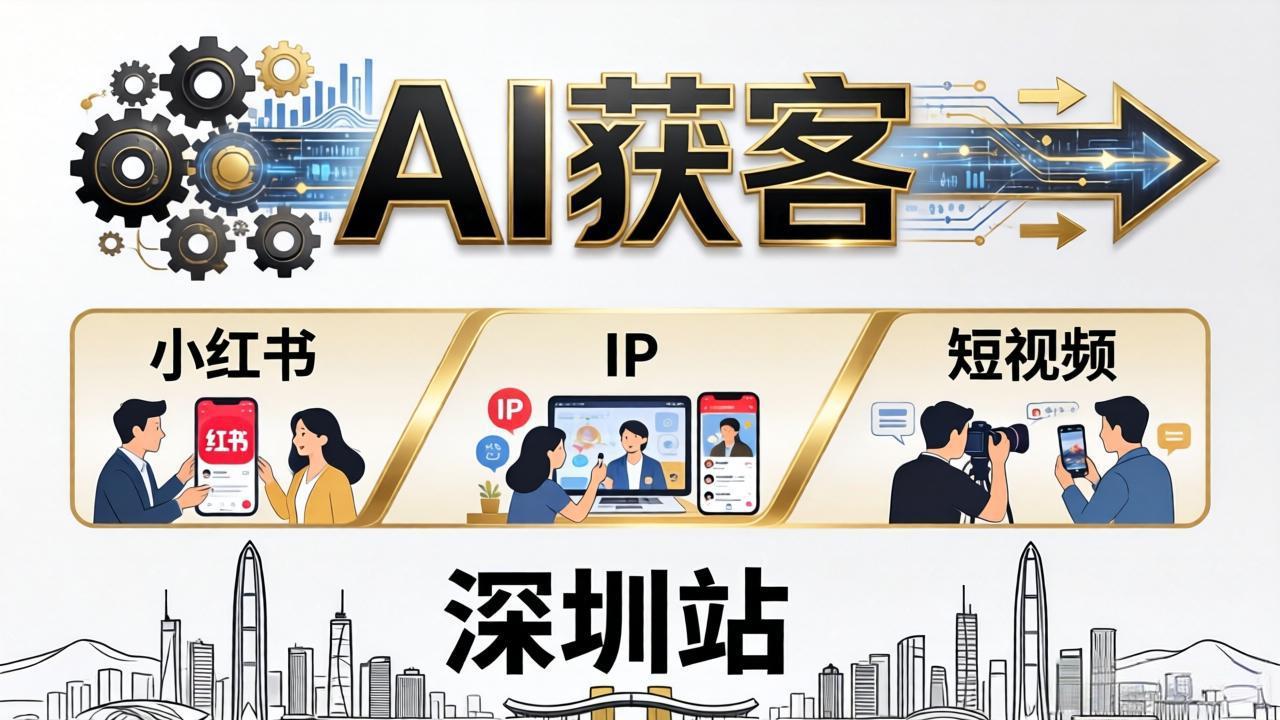 <span style='color:#bd7800'>2026AI获客大课深圳站:4月17日-19日3天2夜拆透小红书+IP+短视频,老板操盘手必来</span>