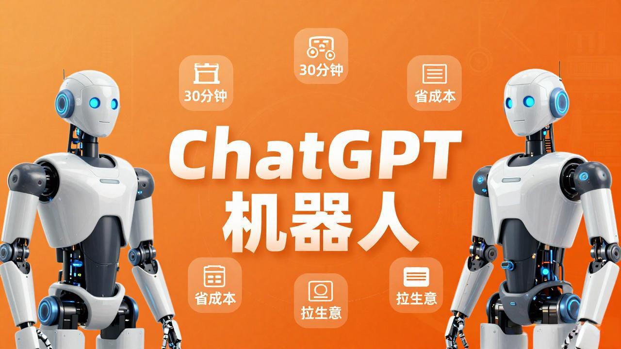 <span style='color:#078a00'>智能机器人定制速成课:技术小白30分钟做出ChatGPT机器人,省时间砍成本还能拉生意</span>