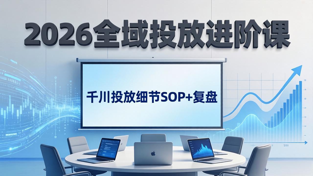 <span style='color:#a100e0'>2026全域投放进阶课:杭州线下3天实战,千川投放细节SOP+复盘,撬动自然流量</span>