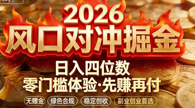 <span style='color:#001aff'>2026美金对冲套利，无赠金对冲策略保驾护航，低门槛易上手实操。单人单日收益</span>
