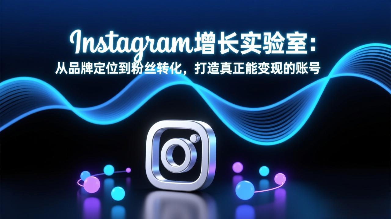 <span style='color:#ff0000'>Instagram增长实验室:从品牌定位到粉丝转化,打造真正能变现的账号</span>