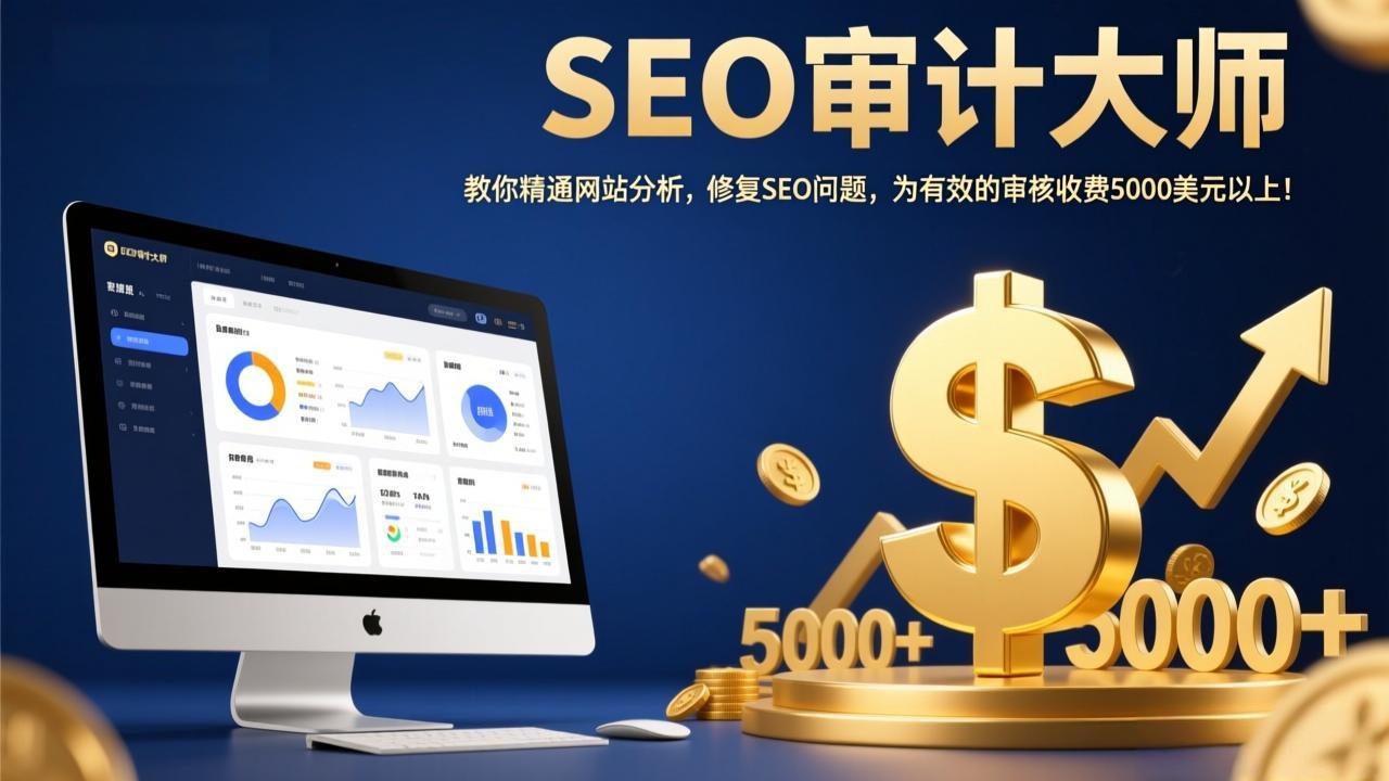 <span style='color:#bd7800'>SEO审计大师:教你精通网站分析,修复SEO问题,为有效的审核收费5000美元以上</span>