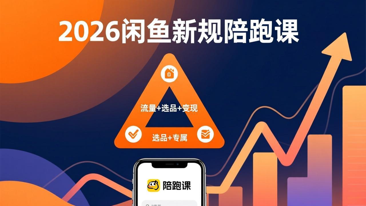 <span style='color:#ff0000'>2026闲鱼高阶陪跑课全新上线,带你吃透新规玩转选品流量,从零搭建稳定变现盈利体系</span>
