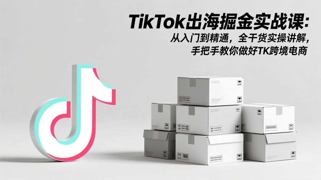 <span style='color:#bd7800'>TikTok出海掘金实战课:从入门到精通,全干货实操讲解,手把手教你做好TK跨境电商</span>