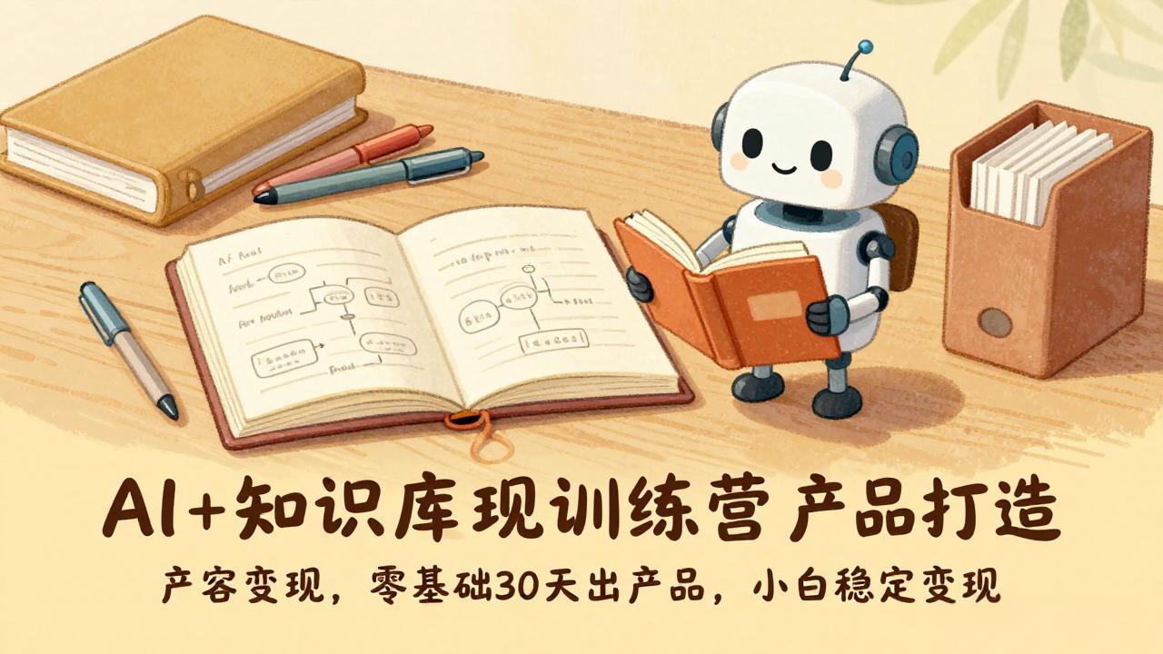 <span style='color:#bd7800'>AI+知识库变现训练营，产品打造、内容创作、全平台变现，零基础30天出产品，小白稳定变现</span>