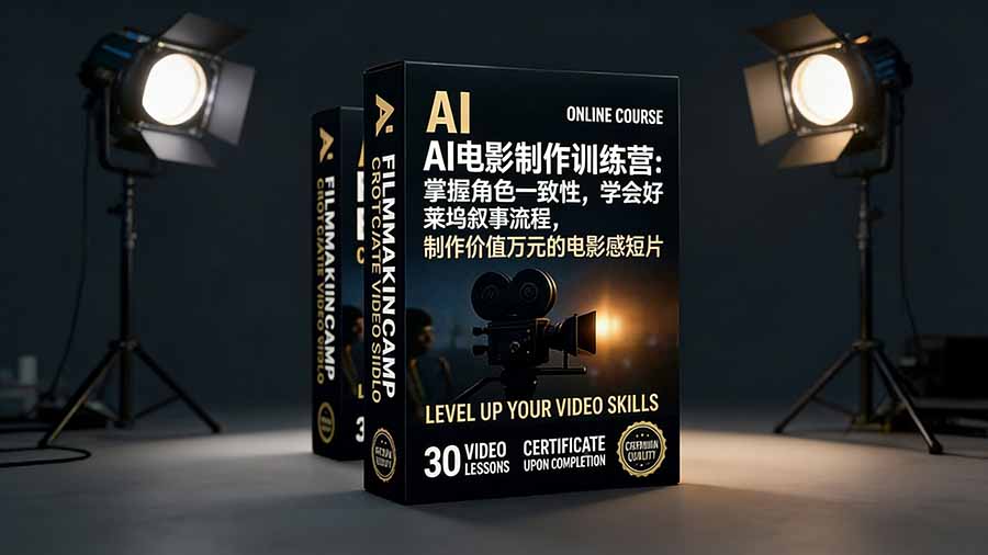 <span style='color:#a100e0'>AI电影制作训练营:掌握角色一致性,学会好莱坞叙事流程,制作价值万元的电影感短片</span>