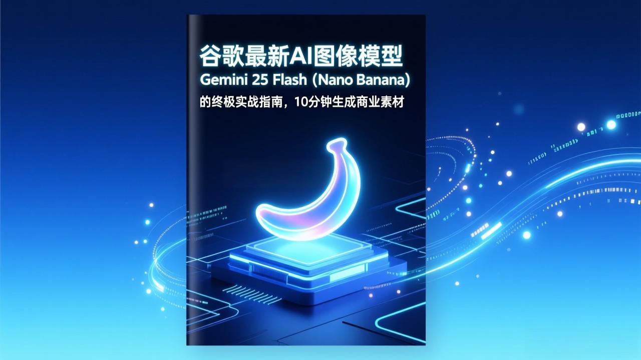 <span style='color:#078a00'>谷歌最新AI图像模型Gemini 2.5 Flash(Nano Banana)的终极实战指南,10分钟生成商业素材</span>