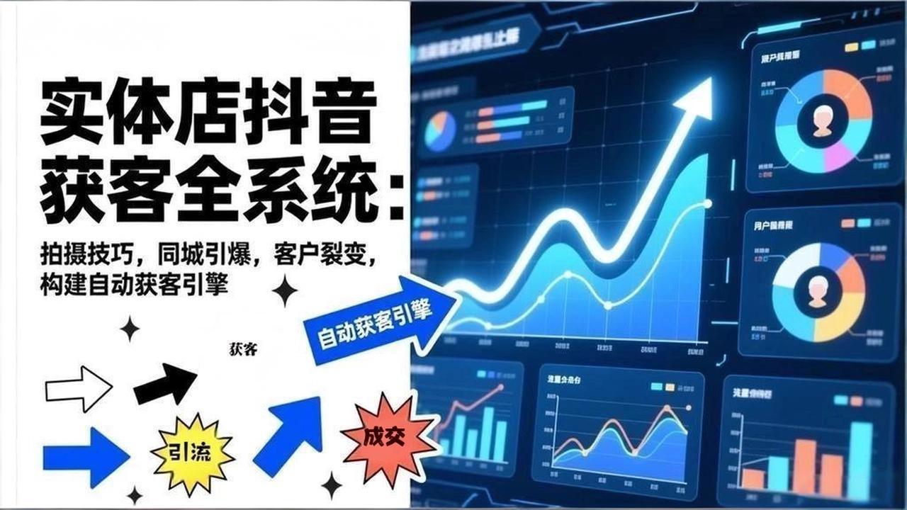<span style='color:#bd7800'>2026实体店抖音获客全系统:拍摄技巧,同城引爆,客户裂变,构建自动获客引擎</span>