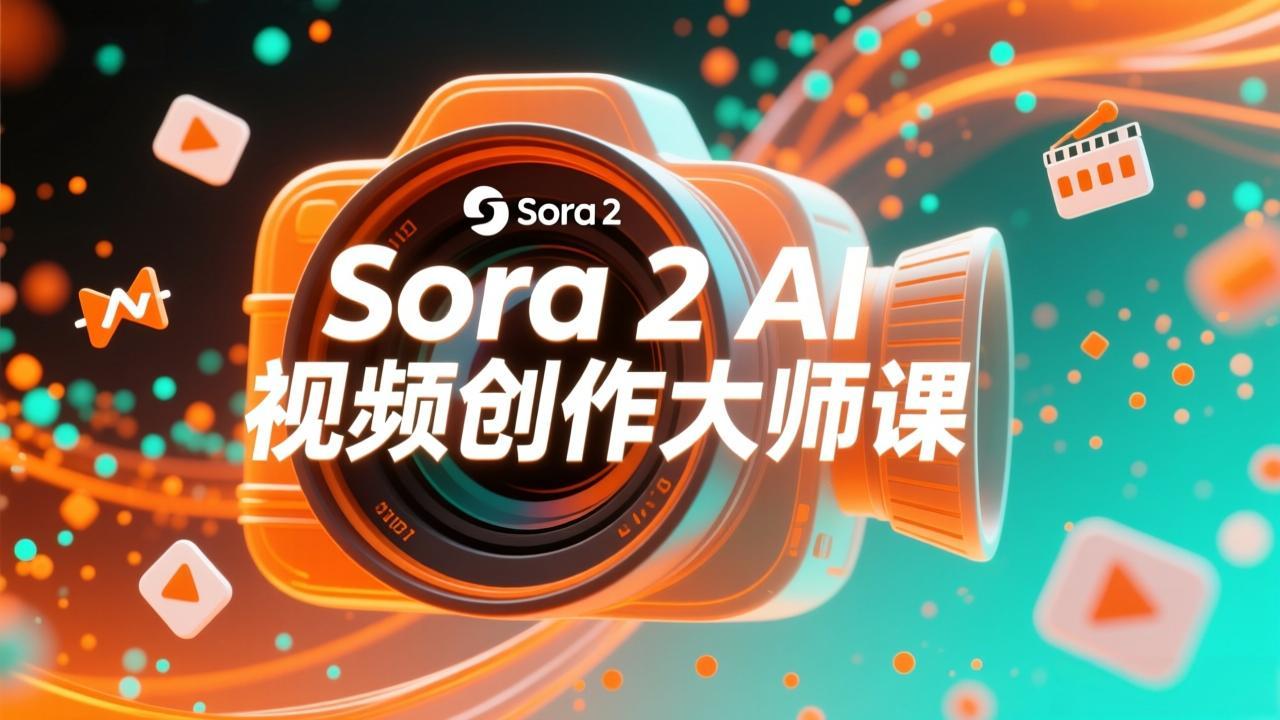 <span style='color:#ff0000'>如何利用Sora 2创建流行AI人工智能视频大师班教程:掌握创作全流程,产出百万播放内容</span>
