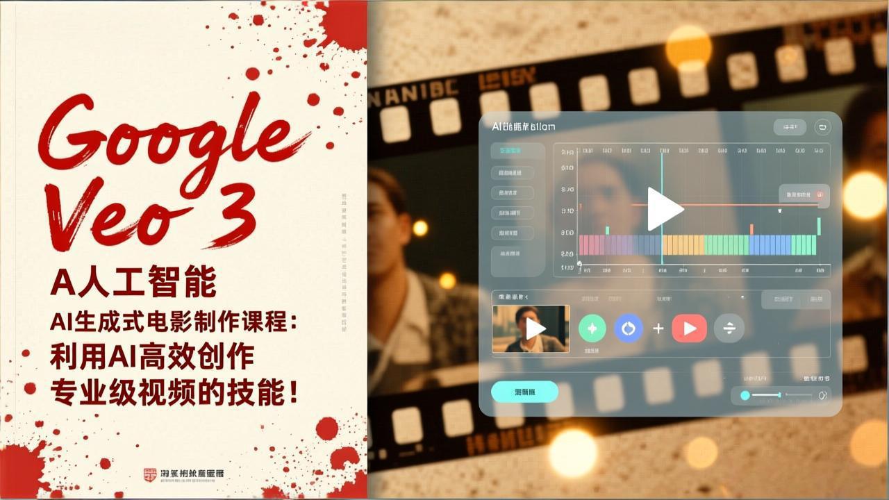 <span style='color:#ff0000'>Google Veo 3人工智能AI生成式电影制作课程:利用AI高效创作专业级视频的技能</span>