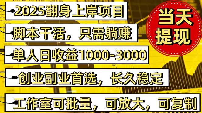 <span style='color:#001aff'>稳定八年美金掘金2.0脚本干活，只需躺赚。单人日收益1000-3000可批量</span>