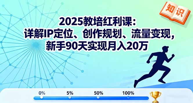 <span style='color:#001aff'>2025教培红利课:详解IP定位、创作规划、流量变现,新手90天实现月入20万</span>