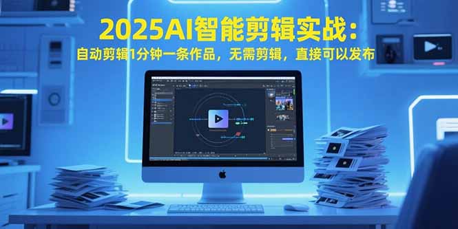 <span style='color:#bd7800'>2025AI智能剪辑实战：自动剪辑1分钟一条作品，无需剪辑，直接可以发布</span>