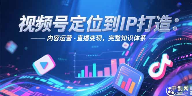 <span style='color:#a100e0'>视频号定位到IP打造:账号搭建-内容运营-直播变现,完整知识体系</span>