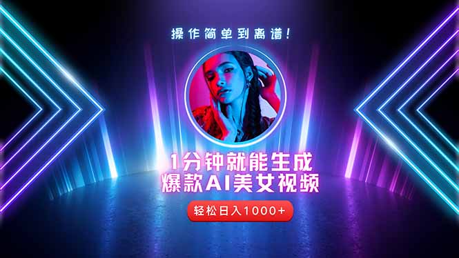 <span style='color:#a100e0'>2025年最强副业:用AI做短视频,从零开始打造爆款账号</span>