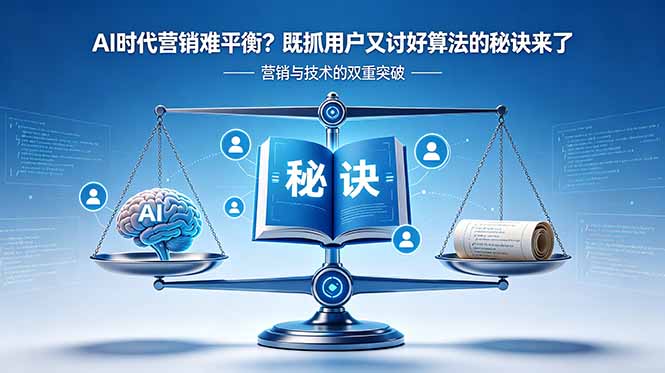 <span style='color:#ff0000'>AI时代营销难平衡?既抓用户又讨好算法的秘诀来了【原创双语字幕</span>