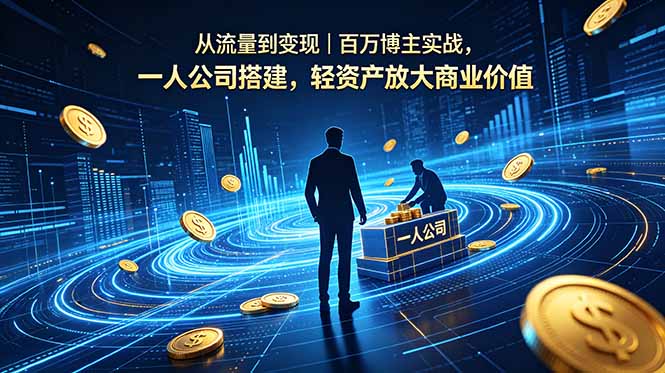 <span style='color:#bd7800'>从流量到变现|百万博主实战,一人公司搭建,轻资产放大商业价值</span>