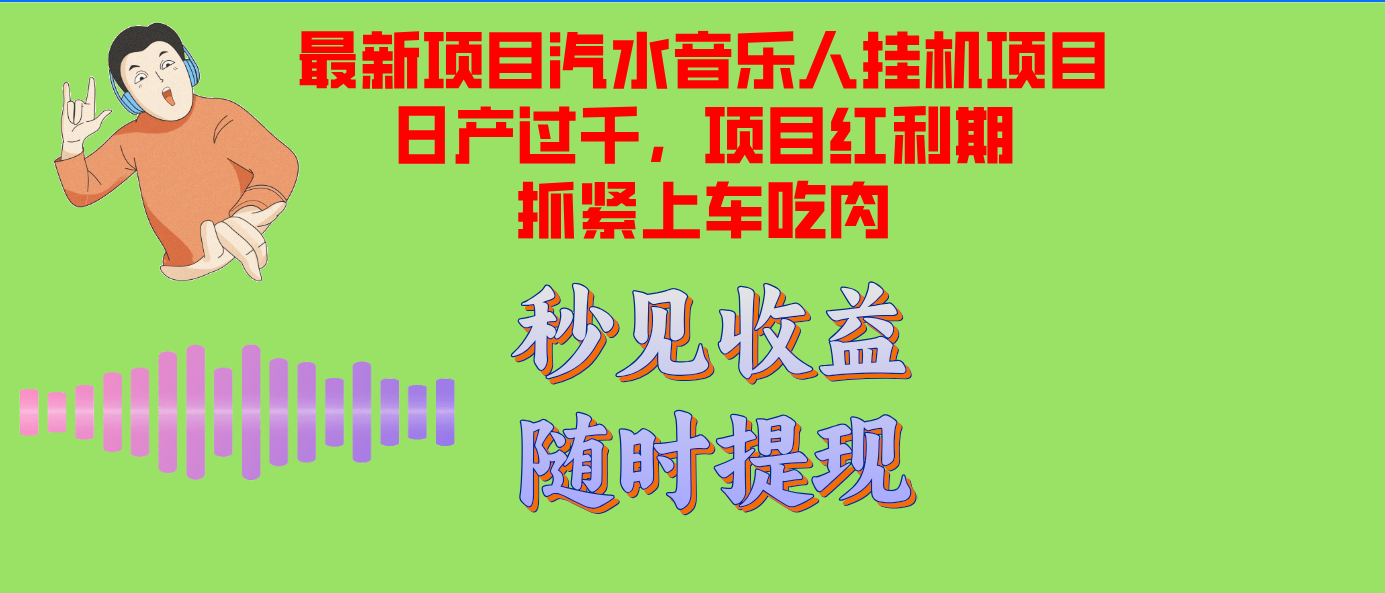 汽水音乐挂机项目操作指南：单窗口测试稳定后批量运行，把握当前发展机遇