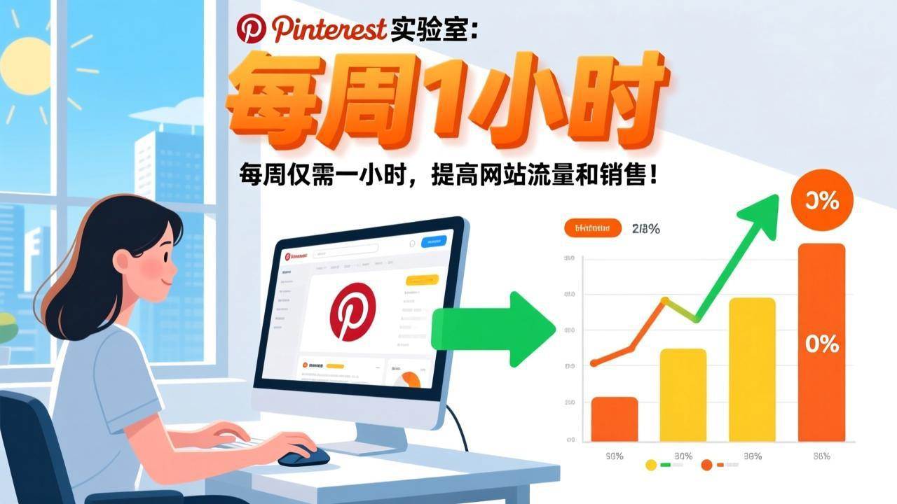 Pinterest实验室秘诀、每周一小时投入、提升网站流量与销售
