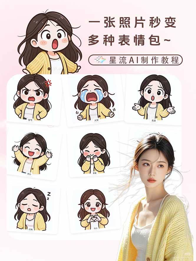 (17482期)一张照片秒变N种专属表情包,三步搞定可爱搞怪治愈风,从此斗图聊天不再到处存别人图(2) (17482期)一张照片秒变N种专属表情包,三步搞定可爱搞怪治愈风,从此斗图聊天不再到处存别人图(2)