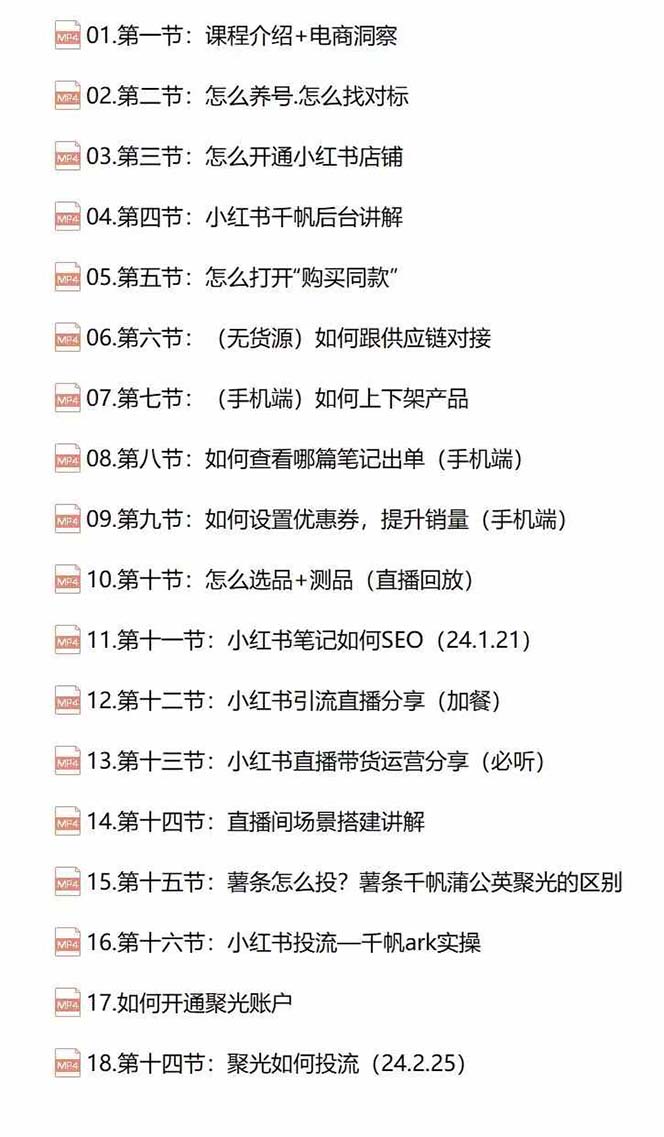 （12133期）小红书快速赚钱电商特训营：用简单方式通过小红书快速变现！（2）