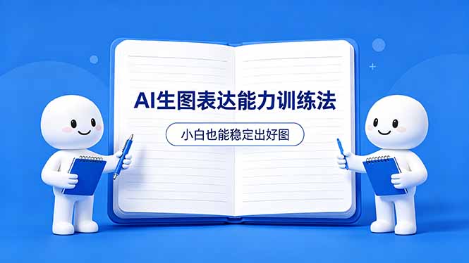 AI生图核心在表达，非漂亮图，小白也能稳定出好图